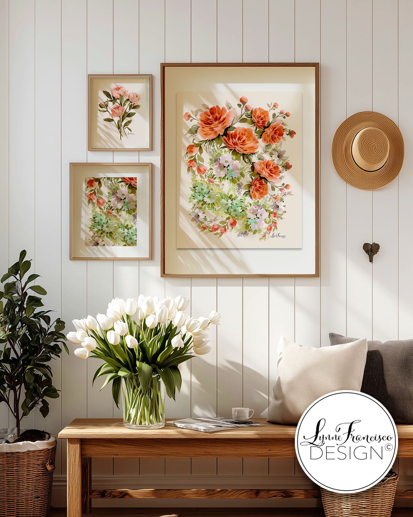 Watercolor Floral Fine Art Print 2510CO