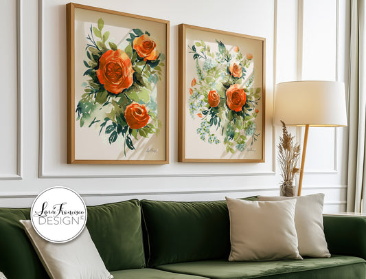 Watercolor Floral Fine Art Print 2511S