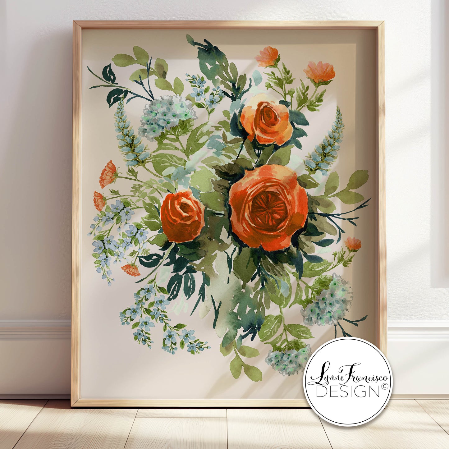 Watercolor Floral Fine Art Print 2511S