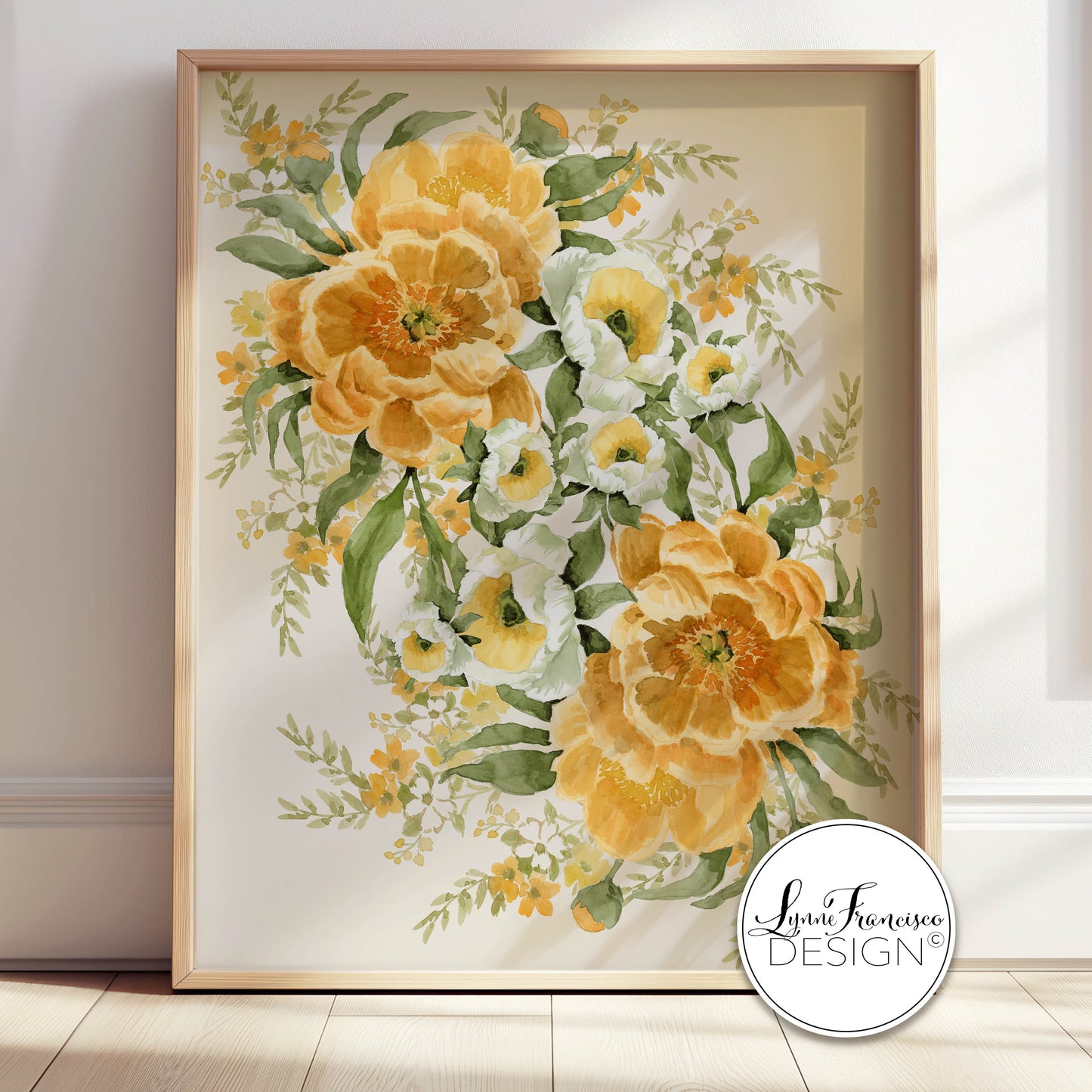 Watercolor Floral Fine Art Print 2512Y